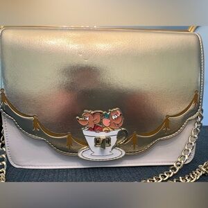 NWT: Loungefly Cinderella 1950 Mice US Exclusive Crossbody Bag